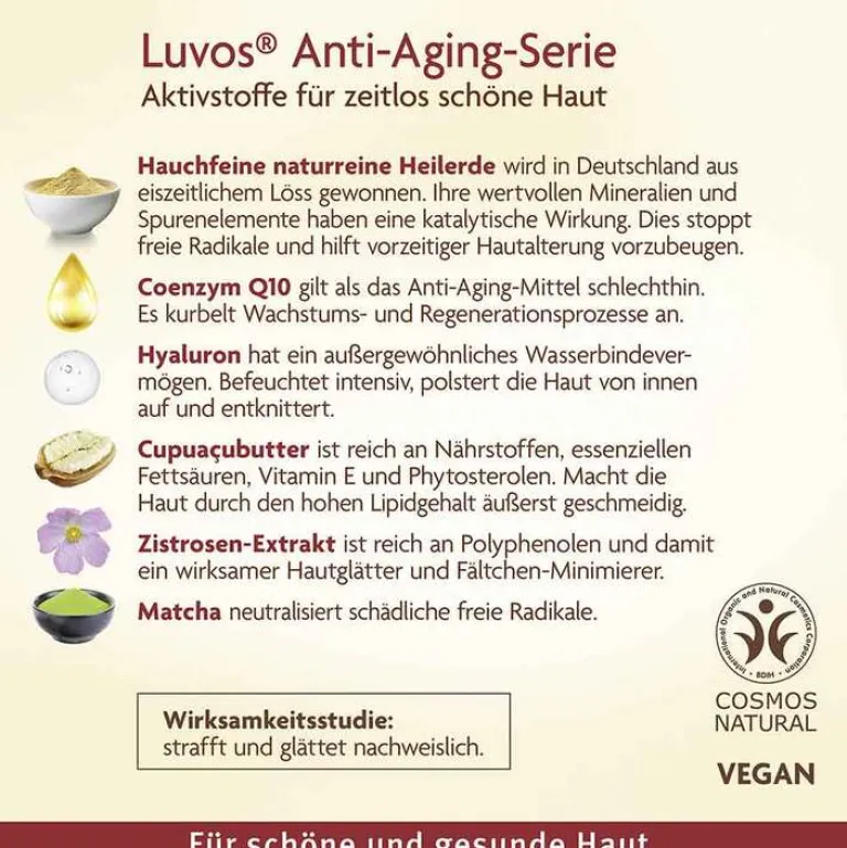 Best Heilerde Anti-Age Nachtcreme, 50 ml Heilerde|Nachtpflege