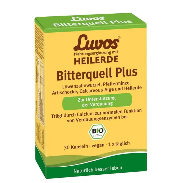 Discount Heilerde Bio Bitterquell Plus Kapseln, 30 St Heilerde|Verdauung