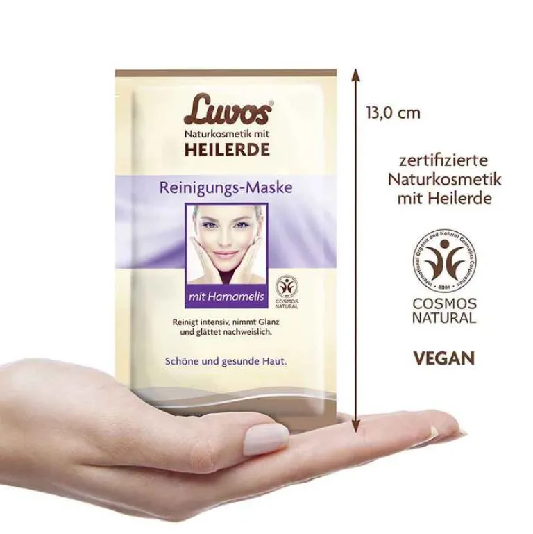 Online Heilerde Reinigungs-Maske Naturkosmetik, 2X7.5 ml Heilerde|Gesichtsmasken