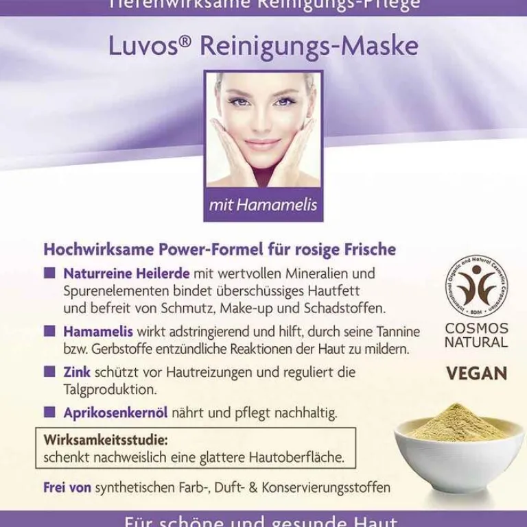 Online Heilerde Reinigungs-Maske Naturkosmetik, 2X7.5 ml Heilerde|Gesichtsmasken