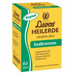 Outlet Luvos Heilerde ultrafein akut Sodbrennen Kapseln, 60 St