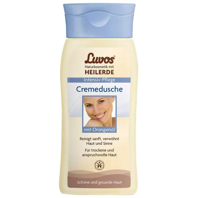Best Luvos Naturkosmetik Cremedusche mit Orangenöl, 200 ml