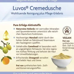 Best Luvos Naturkosmetik Cremedusche mit Orangenöl, 200 ml
