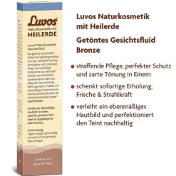 Best Luvos Naturkosmetik getöntes Gesichtsfluid bronze, 50 ml