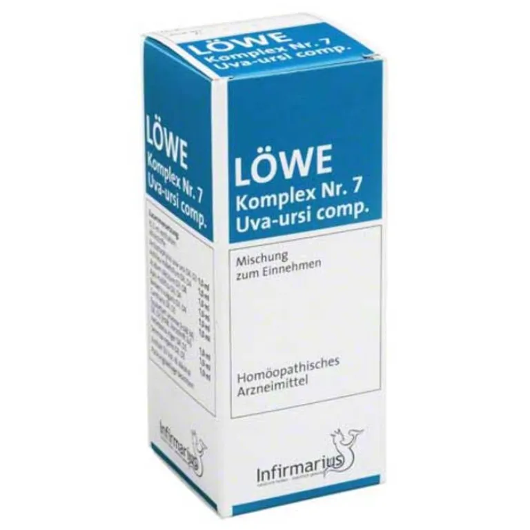 New Löwe Komplex Nr. 7 Uva ursi comp. Tropfen, 100 ml Infirmarius
