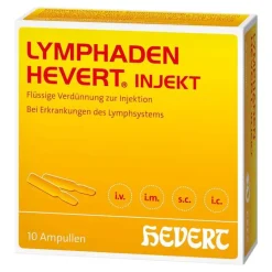 Hevert Lymphaden injekt Ampullen, 10X2 ml