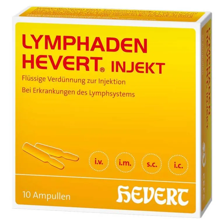 Hevert Lymphaden injekt Ampullen, 10X2 ml