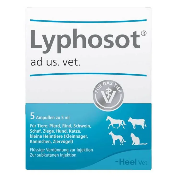 Lyphosot flasche Verdünnung z.Injektion i.e.Ampulle vet. (für Tiere), 5 St