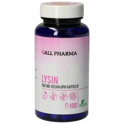 Lysin 500 mg vegan GPH Kapseln, 100 St