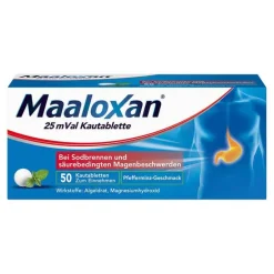 Sale Maaloxan 25 mVal Kautabletten, 50 St