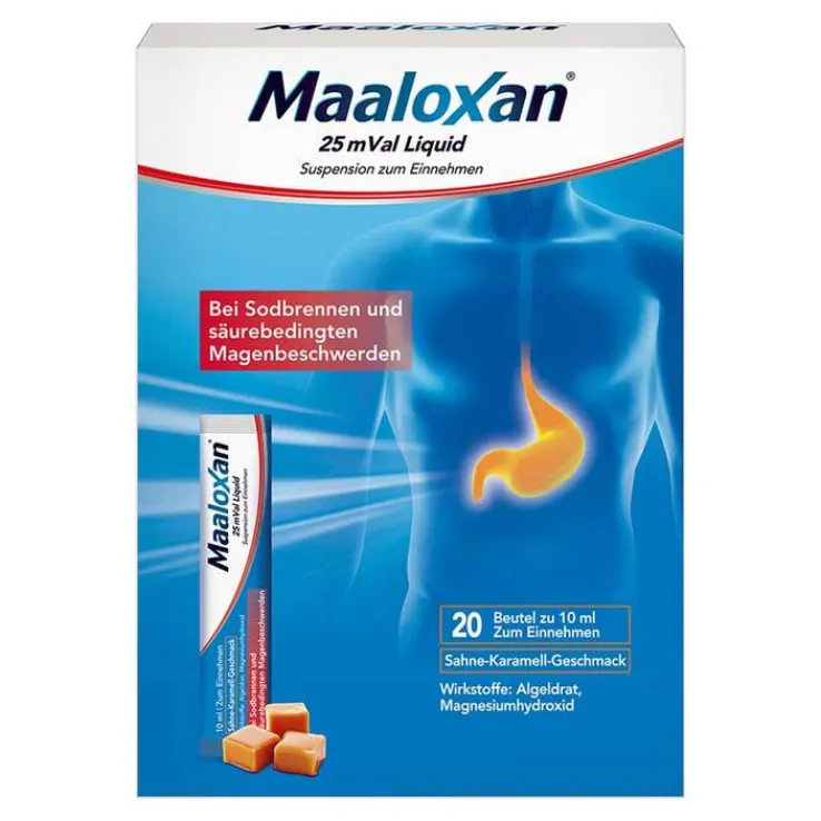 Maaloxan 25 mVal Liquid, 20X10 ml