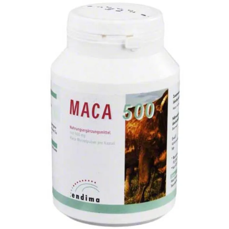 Maca 500 Kapseln, 100 St