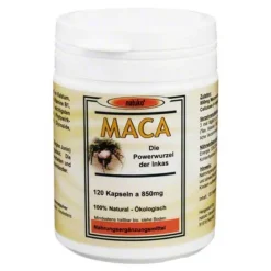 Sale Maca Kapseln 850 mg Macawurzelpulv.a.Ökoanbau, 120 St Maca