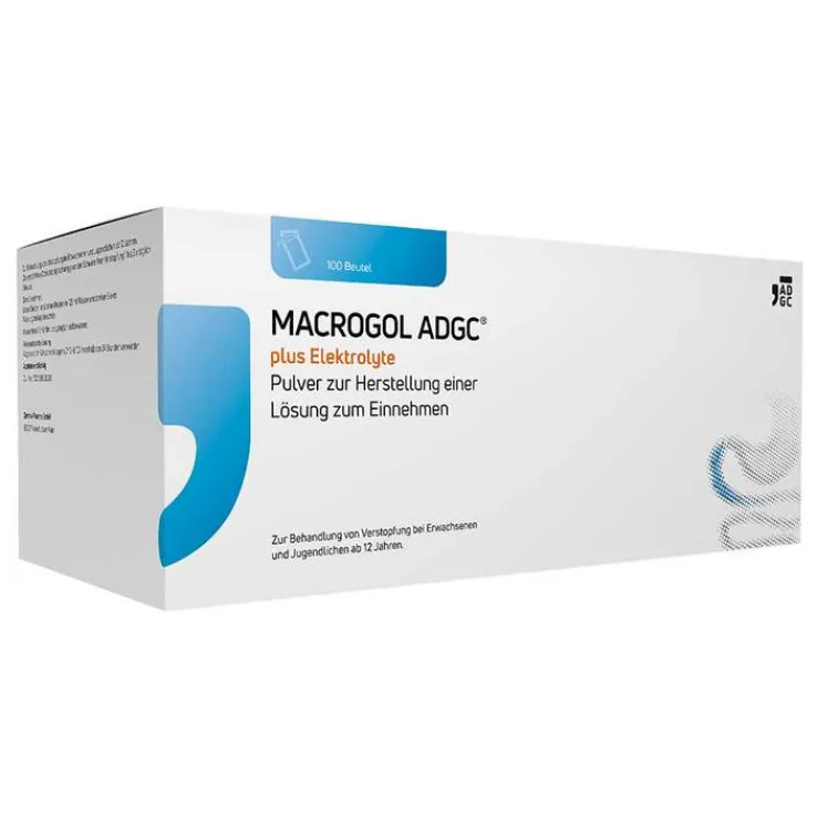 Macrogol ADGC® plus Elektrolyte Pulver zur H.e.L.zum Einnehmen , 100 St