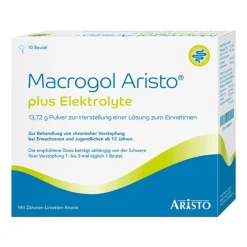 Outlet Aristo Macrogol plus Elektrolyte 13,72 g Ple, 10 St