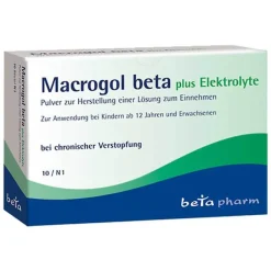Outlet Macrogol plus Elektrolyte Pulver, 10 St Abführmittel