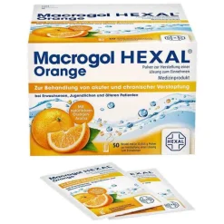 Online Hexal Macrogol Orange Pulver zur Herstellung einer Lösung zum Einnehmen Beutel , 50 St