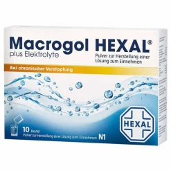 Macrogol HEXAL plus Elektrolyte Pulver, 10 St