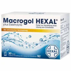 Outlet Hexal Macrogol plus Elektrolyte Pulver, 30 St