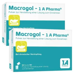 Clearance 1A Pharma Macrogol- Pulver zur Herstellung einer Lösung zum Einnehmen, 100 St