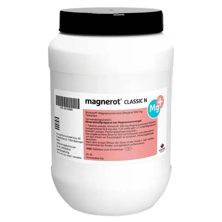 Best ® CLASSIC N Magnesium Tabletten, 1000 St Magnesium
