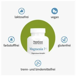 Sale Magnesia 7 + 1 Magnesium-Komplex vegan Kapseln, 90 St Magnesium