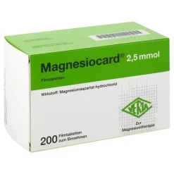 Verla Magnesiocard 2,5 mmol Filmtabletten, 200 St