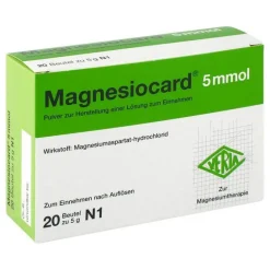 Sale Magnesiocard 5 mmol Pulver, 20 St Magnesium