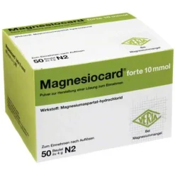 Verla Magnesiocard forte 10 mmol P, 50 St