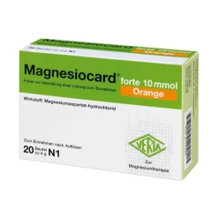 Outlet Magnesiocard forte 10 mmol Orange Pulver, 20 St Magnesium