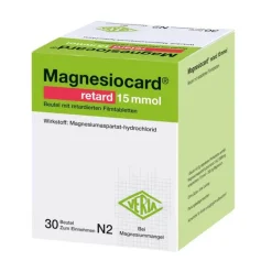 New Verla Magnesiocard retard 15 mmol Beutel mit ret.Filmtabletten, 30 St