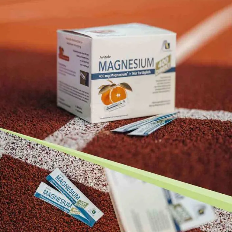 New Magnesium 400 direkt Orange Portionssticks, 50X2.1 g Hirnleistung & Nerven