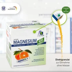 Best Magnesium 400 direkt Orange Portionssticks, 20X2.1 g