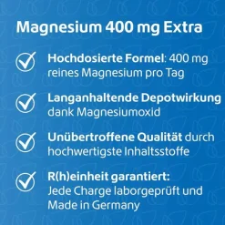 Magnesium 400 mg Extra Kapseln, 120 St