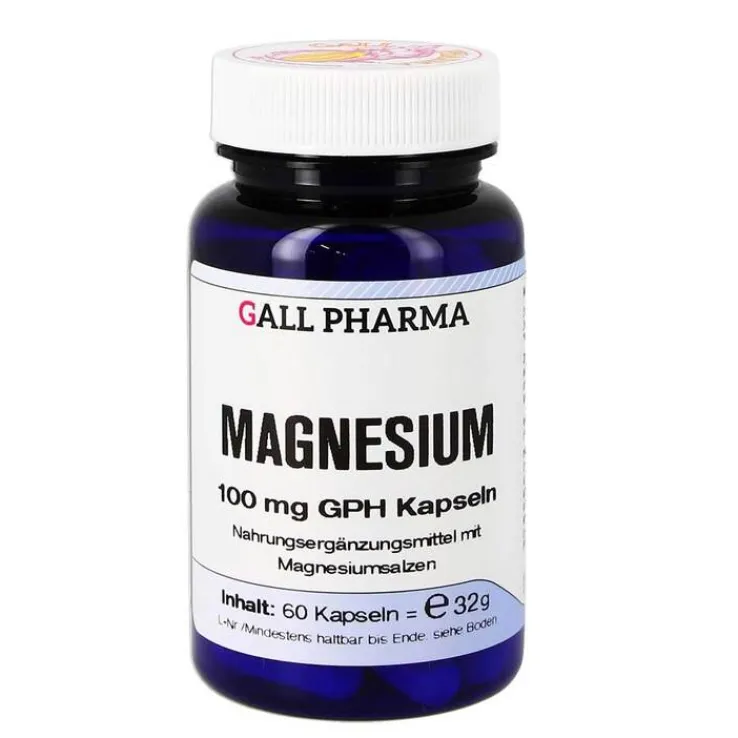 Magnesium 100 mg GPH Kapseln, 60 St