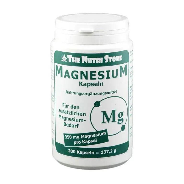 Online The Nutri Store Magnesium 350 mg Kapseln, 200 St