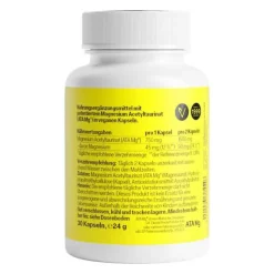 Sale Magnesium Acetyltaurinat Zeinpharma Kapseln, 30 St Magnesium