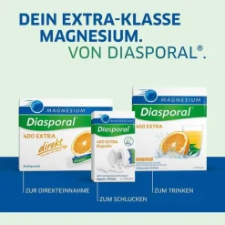 Magnesium Diasporal 400 Extra Kapseln, 100 St