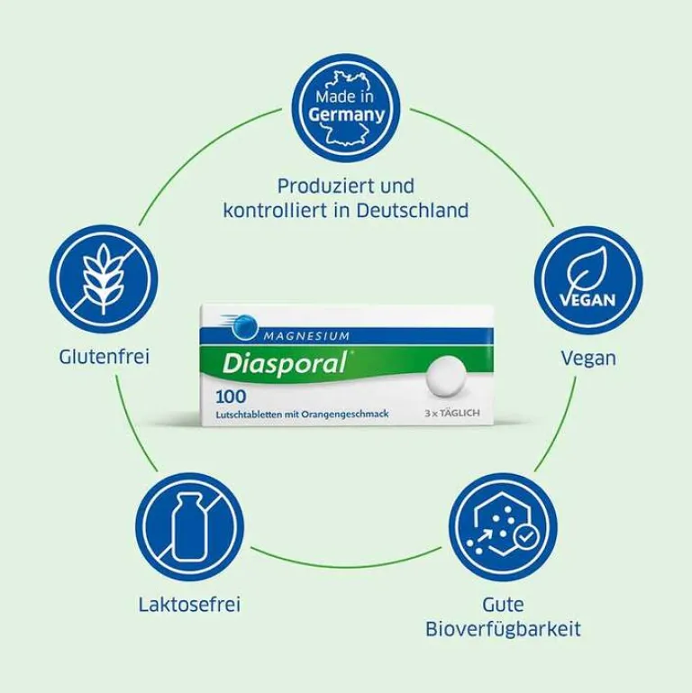 Best 100 Lutschtabletten, 50 St Magnesium