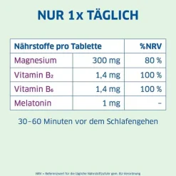 Hot pro Schneller Einschlafen direkt, 30 St Melatonin Tabletten