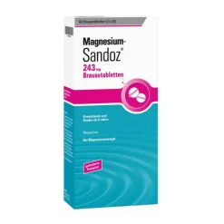 Online Magnesium-Sandoz Magnesium Sandoz 243 mg Brausetabletten, 40 St