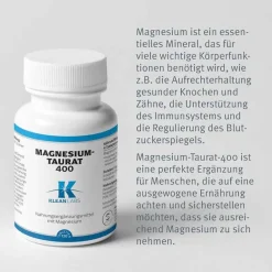 New Supplementa Magnesium Taurat 400 Tabletten, 120 St