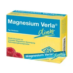 Magnesium Verla direkt Granulat Himbeere, 30 St