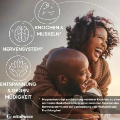 Clearance Vitamaze Magnesiumcitrat 360 mg vegan Kapseln, 180 St