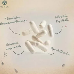 Outlet Magnesium-Komplex 7in1 Sangokoralle Kapseln , 120 St Magnesium