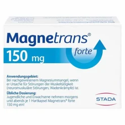 Online Magnetrans forte 150 mg Hartkapseln, 20 St