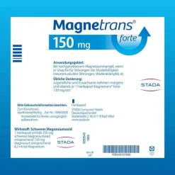 Online Magnetrans forte 150 mg Hartkapseln, 20 St