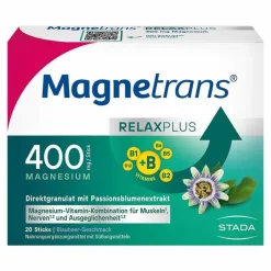 Clearance Magnetrans Relax + 400 mg Granulat Sticks Blaubeere, 20 St