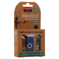 Hot Mückenschutz Armband Erwachsene blau, 1 P Mückenschutz