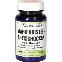 Mariendistel Artischocken GPH Kapseln, 60 St